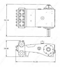 Плунжерный насос Wheatley HP250. Триплекс.