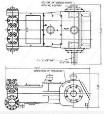 Плунжерный насос Wheatley T200. Триплекс.
