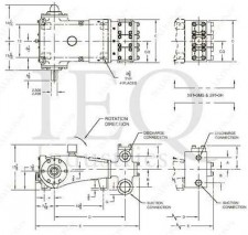 Плунжерный насос Wheatley t365. Триплекс.