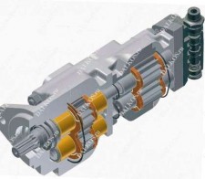 Шестеренчатый насос и двигатель Parker 310 BAR 8-800 CC-EUROPE