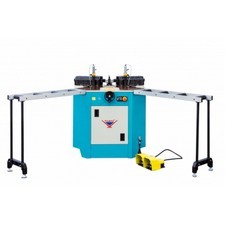 KP 120 — углообжимной пресс (гидравлический) Оборудование для изготовления алюминиевых окон