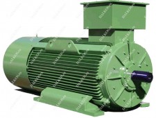 Трехфазный двигатель FIMET MCV, ACV серии. Стальная рама.
