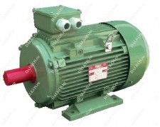 Трехфазный двигатель FIMET 3MA. Алюминиевая рама.
