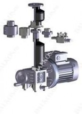 Редуктор винтового домкрата ATLANTA с вращающимся шпинделем с трапецеидальной резьбой