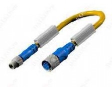 Двусторонние не разборные соединители с прямой внешней резьбой Senstronic М 8 и внутренней резьбой М 12