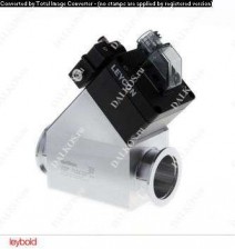 Клапан Leybold DN 50 с электропневматическим управлением. Прямой клапан.