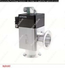 Клапаны Leybold DN 40 с электропневматическим управлением.