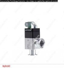 Клапаны Leybold DN 25 с электропневматическим управлением.