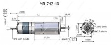 Мотор-редуктор Bernio MR 742 40