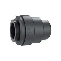 End piece for pipe connection, for pipe exterior Ø 12 mm, POM