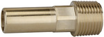 Screw-in supports, brass, 1/2 BSPT, for pipe exterior Ø 15 mm