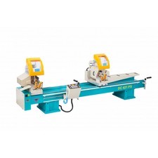 DC 421 PS — двухголовая пила (с дисками 420 мм, автомат, с охлаждением) 380 В Оборудование для изготовления алюминиевых окон