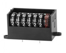 Электронно-механический счетчик импульсов, Kubler KWh17 счетчик с шаговым двигателем