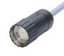 Электрический шнуровой набор M23, 17 штифтов, для Энкодеров с параллельным выходом