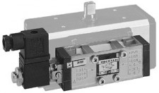 Электромагнитный клапан Omal 5/2 ISO для привода двойного действия.