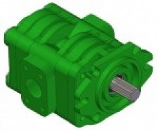 Шестеренчатые насосы и двигатели из чугуна Salami 3НР.