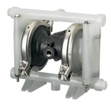 Двойной неметаллический мембранный насос Lutz DMP 3/8".