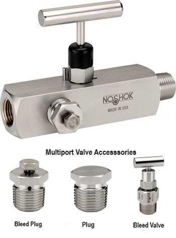 Игольчатый клапан многоходовой с твердым седлом серии 200