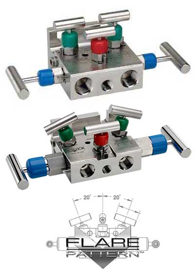 Пяти-вентильный распределительный клапан 5030/5130