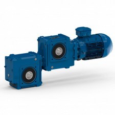 Специальный цилиндро-червячный мотор-редуктор Специальные решения